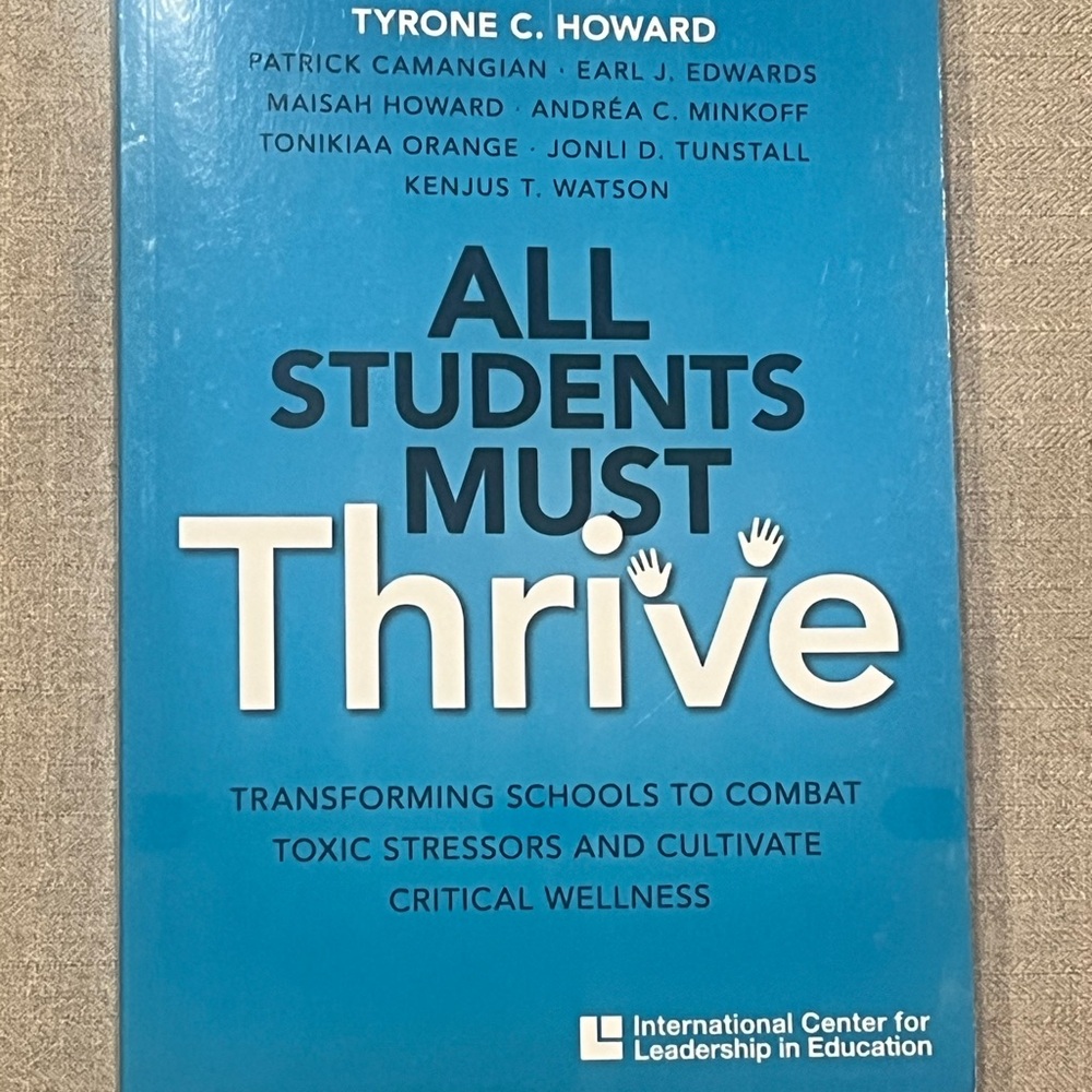 All Students Must Thrive Book